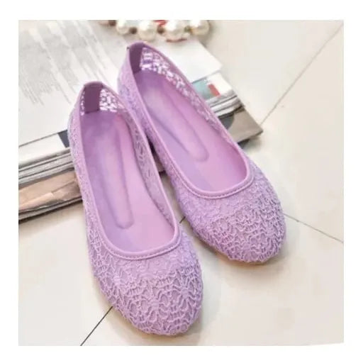 Breathable Lace Mesh Shoes for Women - householdessential