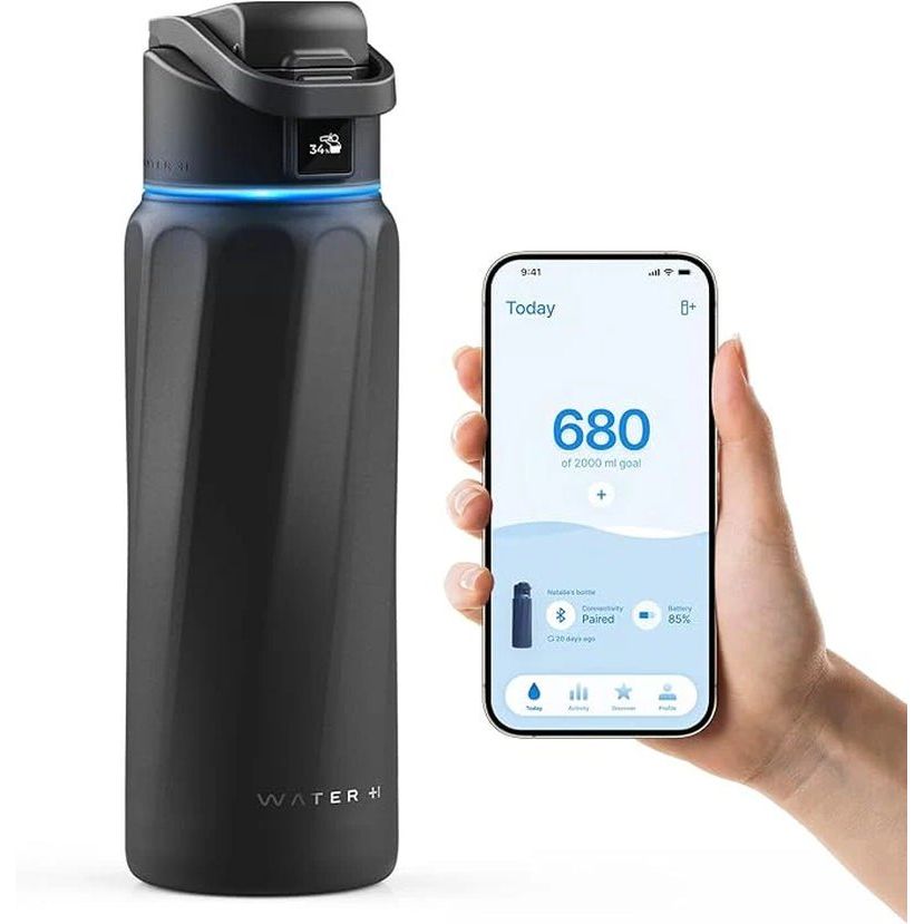 Waterh Boost Smart Water Bottle: 32 Oz Hydration Tracker with APP & Insulation - householdessential