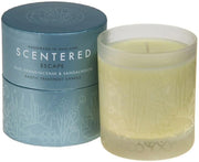 Escape Large Scented Candles Gifts for Women - Aromatherapy Candle with Clove, Oud, Cedarwood Essential Oil - Mindfulness Meditation Accessories - Highly Scented Candles Long Burning