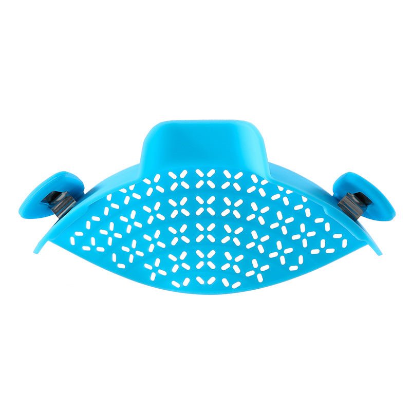 Kitchen Gadgets Silicone Pot Side Drain Stopper - householdessential