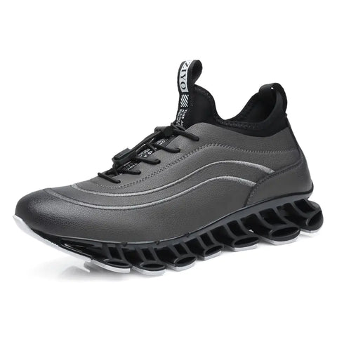 Leather Blade Sports Shoes, Casual Running Shoes for Men