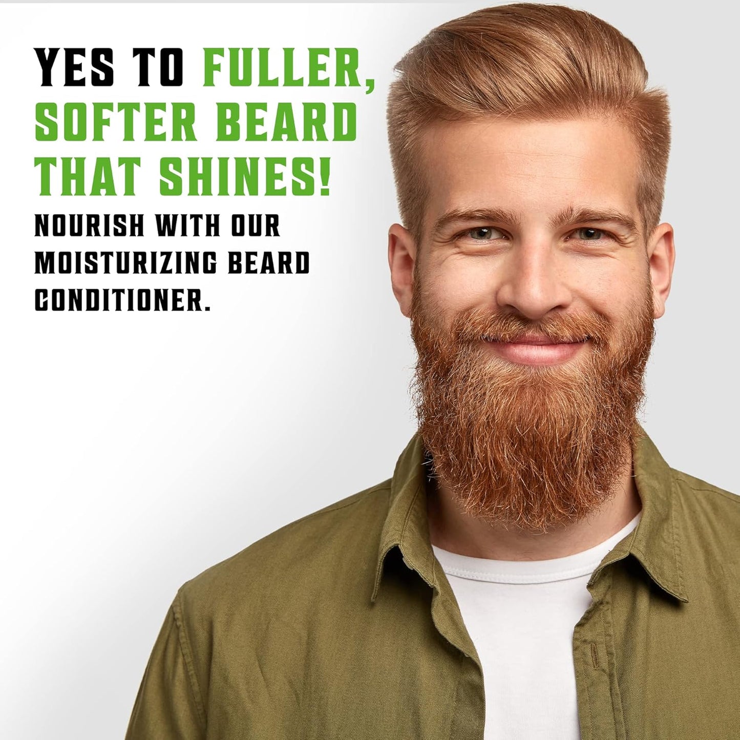 Natural Beard Shampoo & Argan Oil Conditioner Set - householdessential