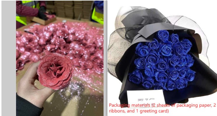 Personalized Valentine's Day Bridal Bouquet Preserved Fresh Flower - householdessential