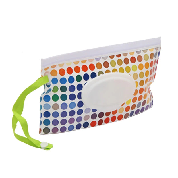 New Portable Baby Wipes Box Eco-Friendly Reusable Organizer anti Dust Storage Box for Baby Kids Clamshell Snap Wipe Container