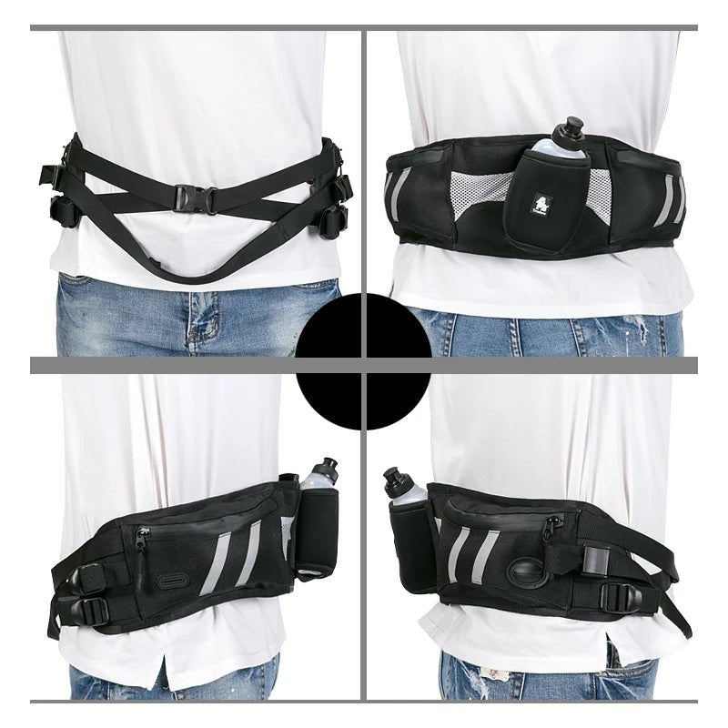 Multifunctional Dog Waist Leash & Bottle Holder - householdessential