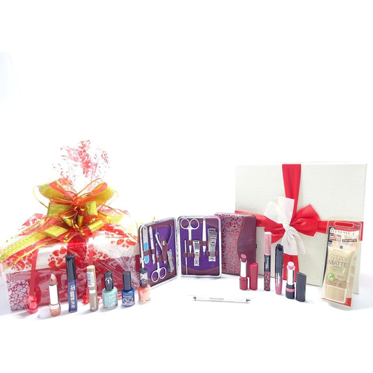 London Make up Gift Set Gift Hamper, Make up Bundles for Her - householdessential