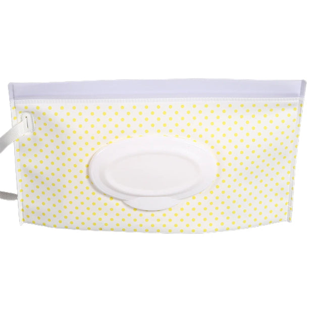 New Portable Baby Wipes Box Eco-Friendly Reusable Organizer anti Dust Storage Box for Baby Kids Clamshell Snap Wipe Container