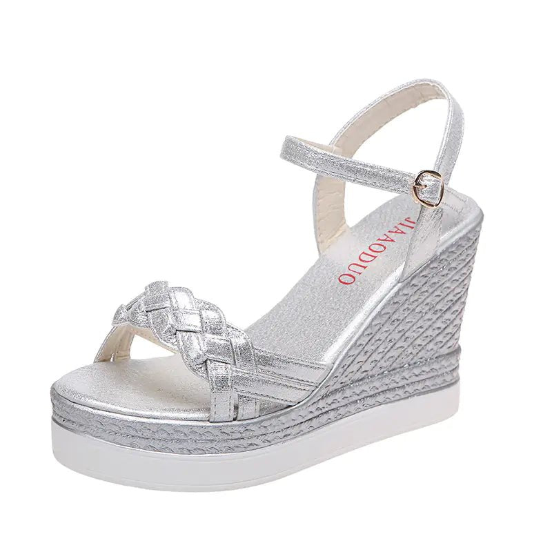 Wedge High Heel Platform Shoes for Women - householdessential
