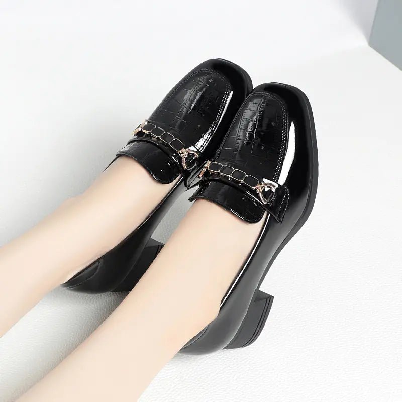 Red Soft Leather Wedding Shoes for Women - householdessential