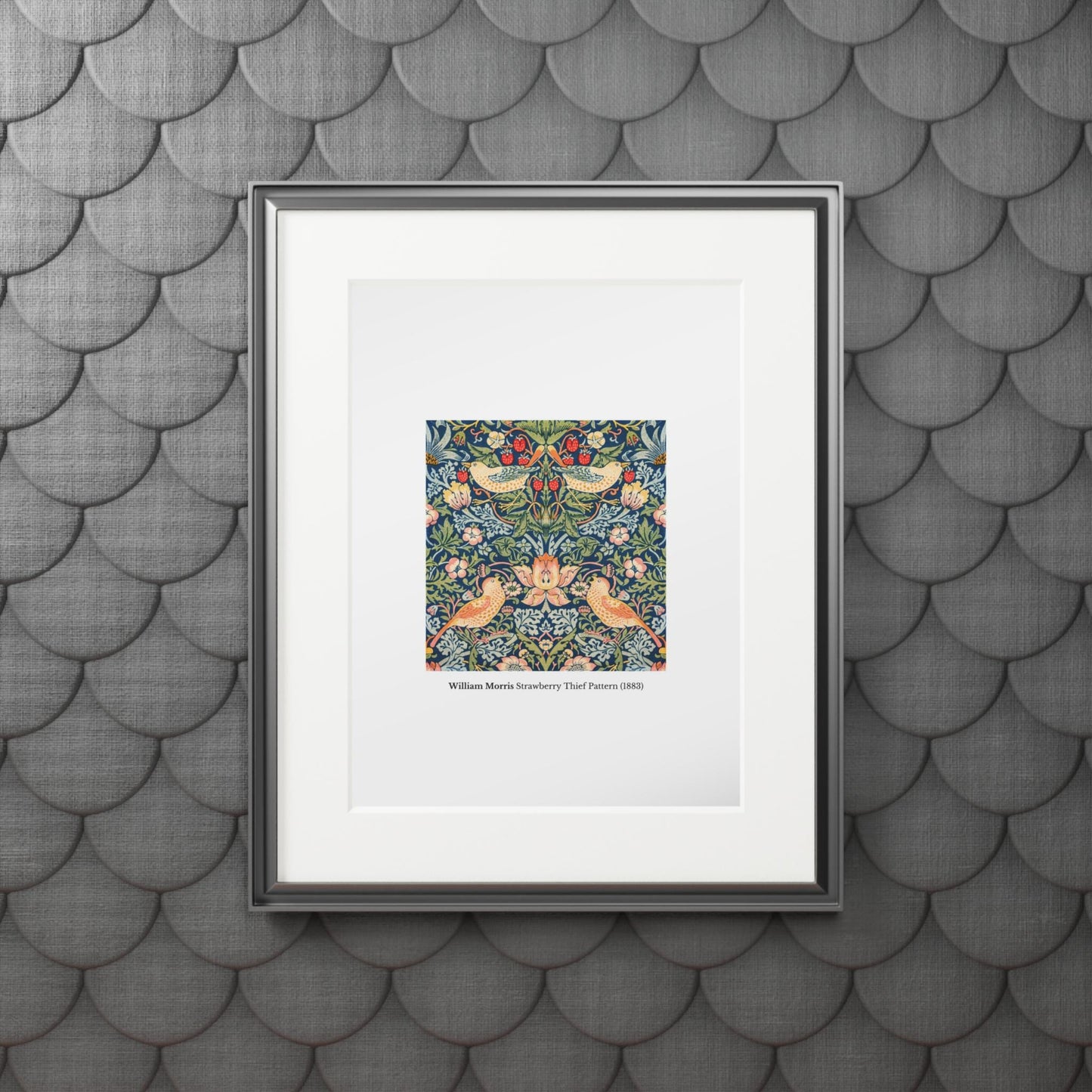 William Morris Strawberry Thief Art Print | Giclée Fine Art Paper - householdessential