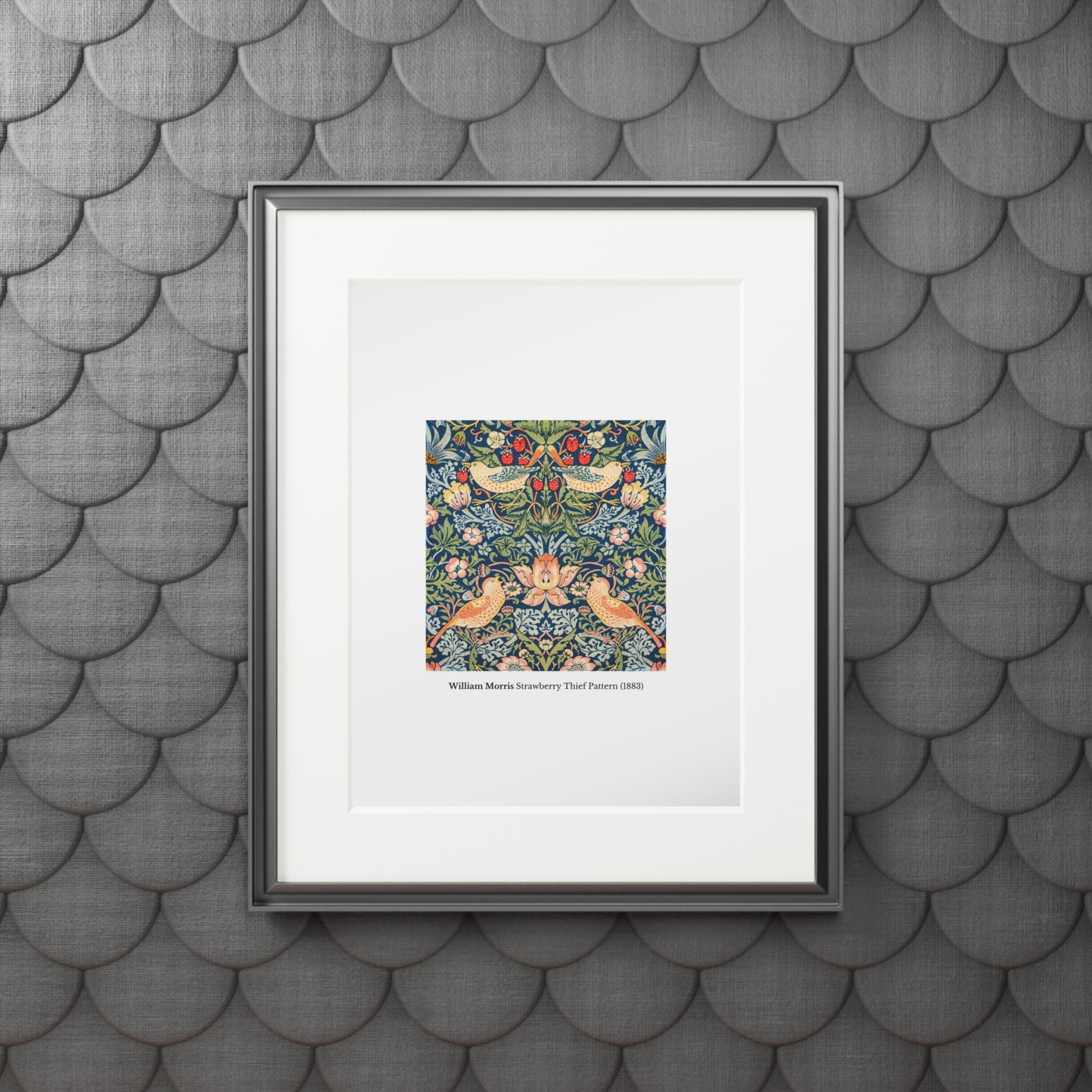 William Morris Strawberry Thief Art Print | Giclée Fine Art Paper - householdessential