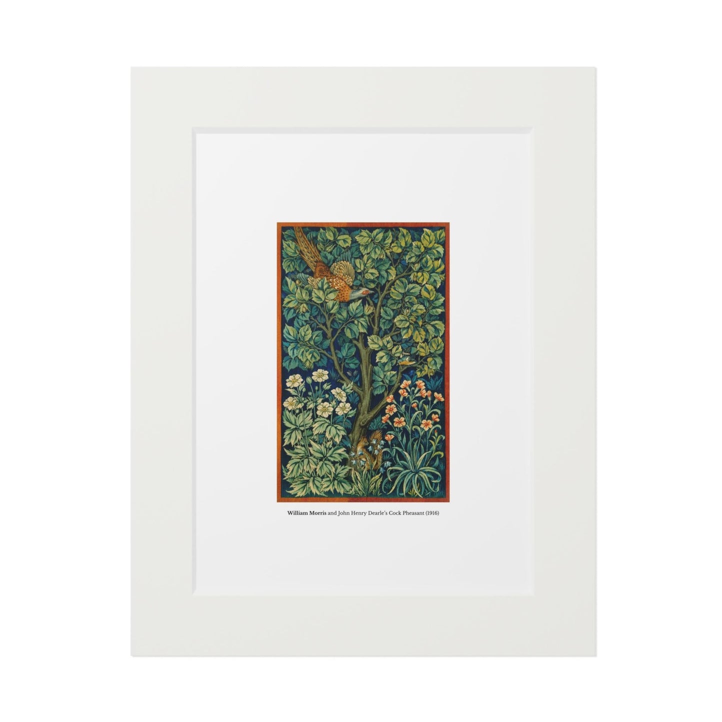 Vintage William Morris Art & John Henry Dearle Passepartout Print | Fine Art - householdessential