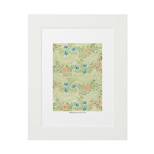 William Morris Larkspur (1874) Pattern Fine Art Print - householdessential
