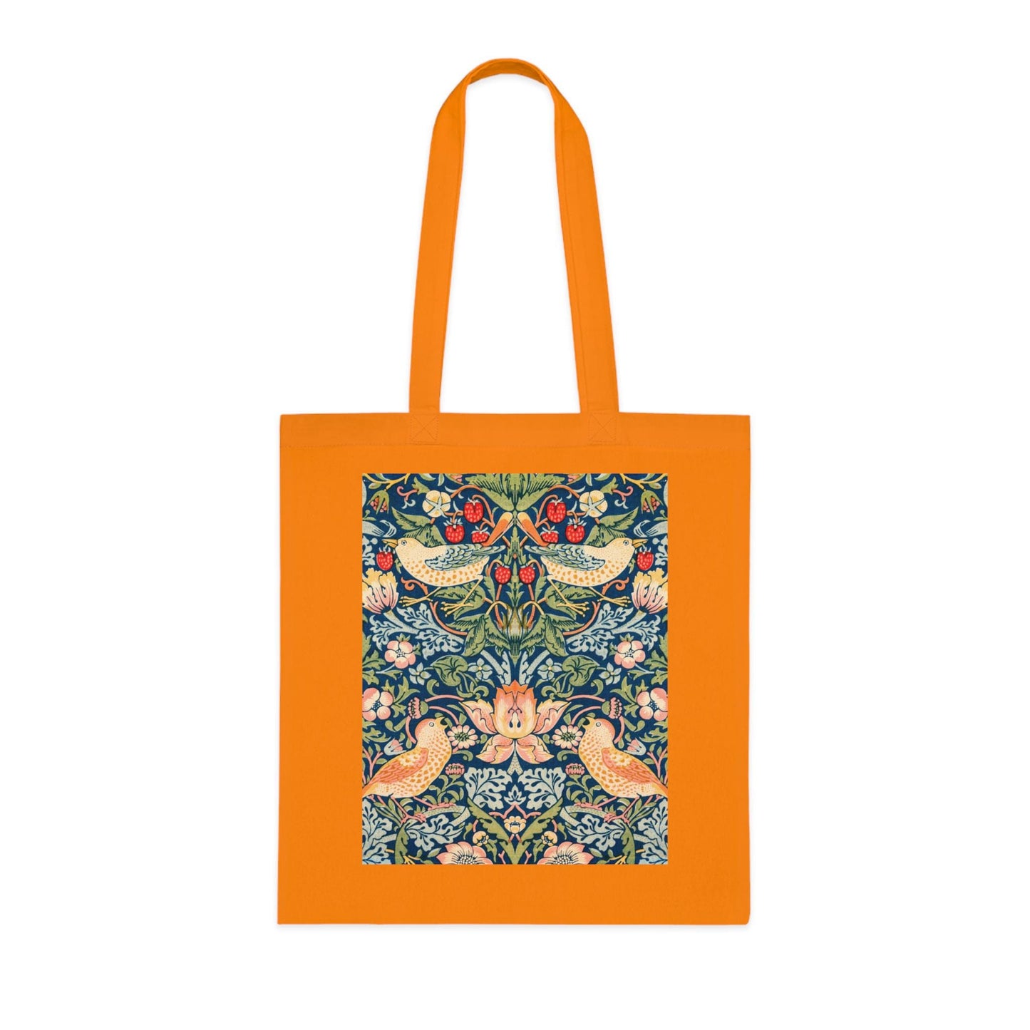 William Morris Strawberry Thief Pattern Tote - householdessential