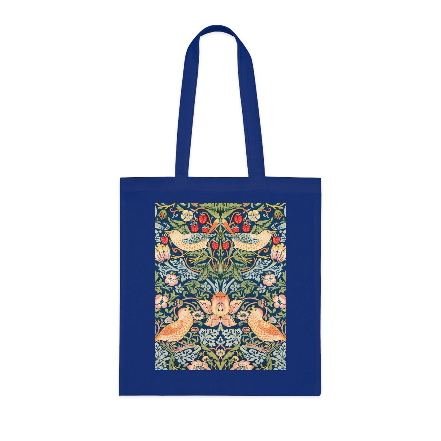William Morris Strawberry Thief Pattern Tote - householdessential