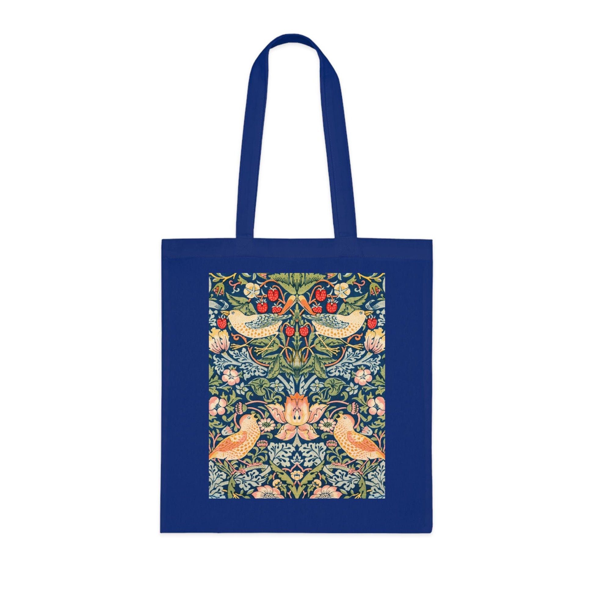 William Morris Strawberry Thief Pattern Tote - householdessential