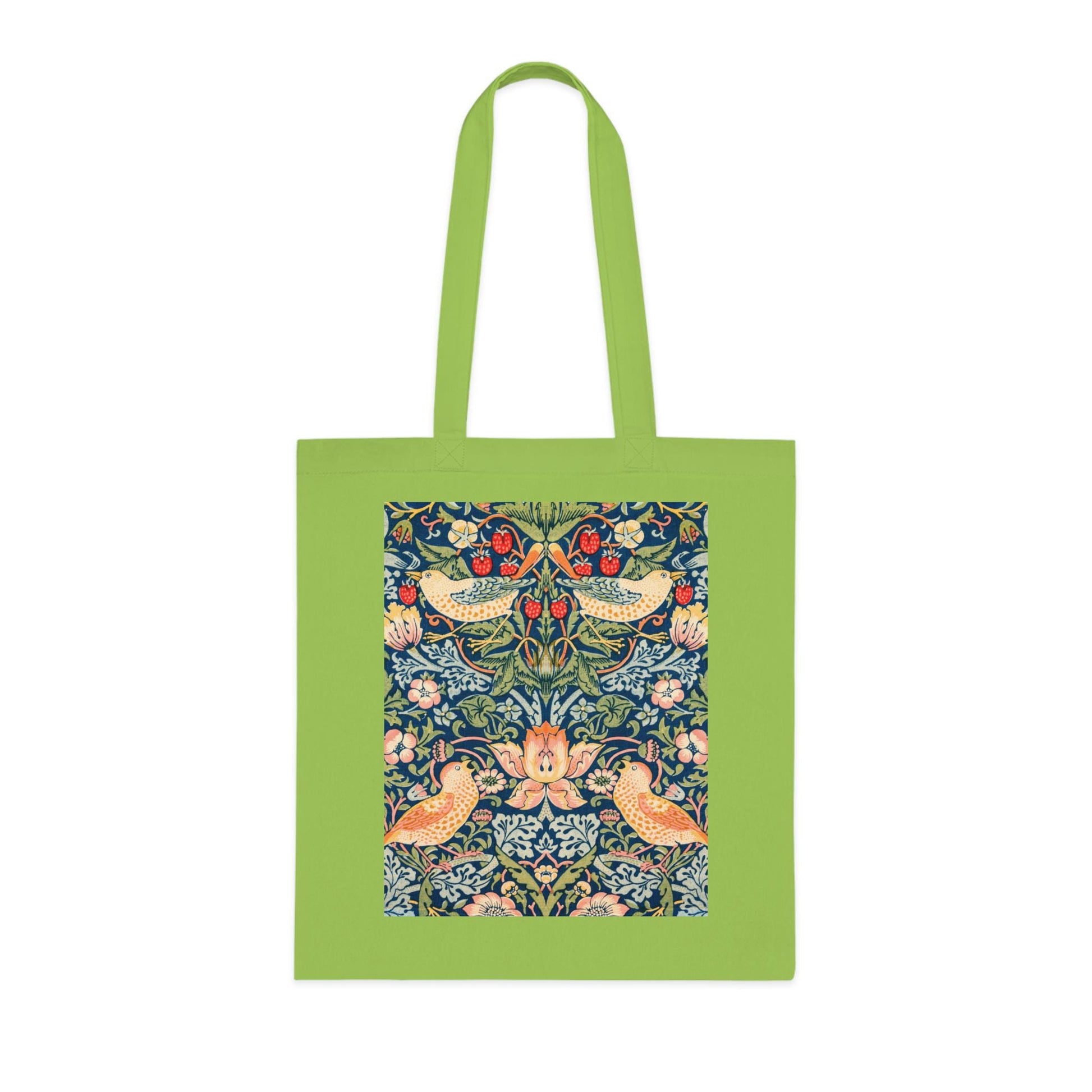 William Morris Strawberry Thief Pattern Tote - householdessential