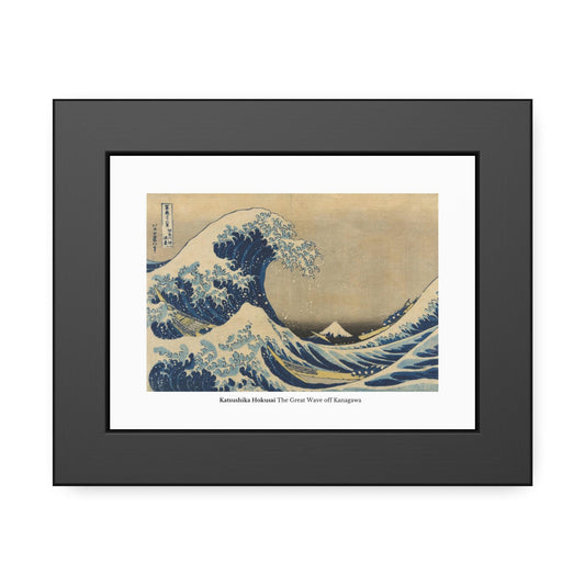 Hokusai Wave Framed Print | Japanese Ukiyo - e Art - householdessential
