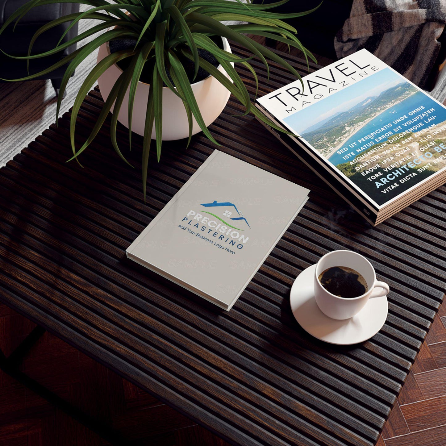 Your Business Logo Journal | Hardback Notebook - householdessential
