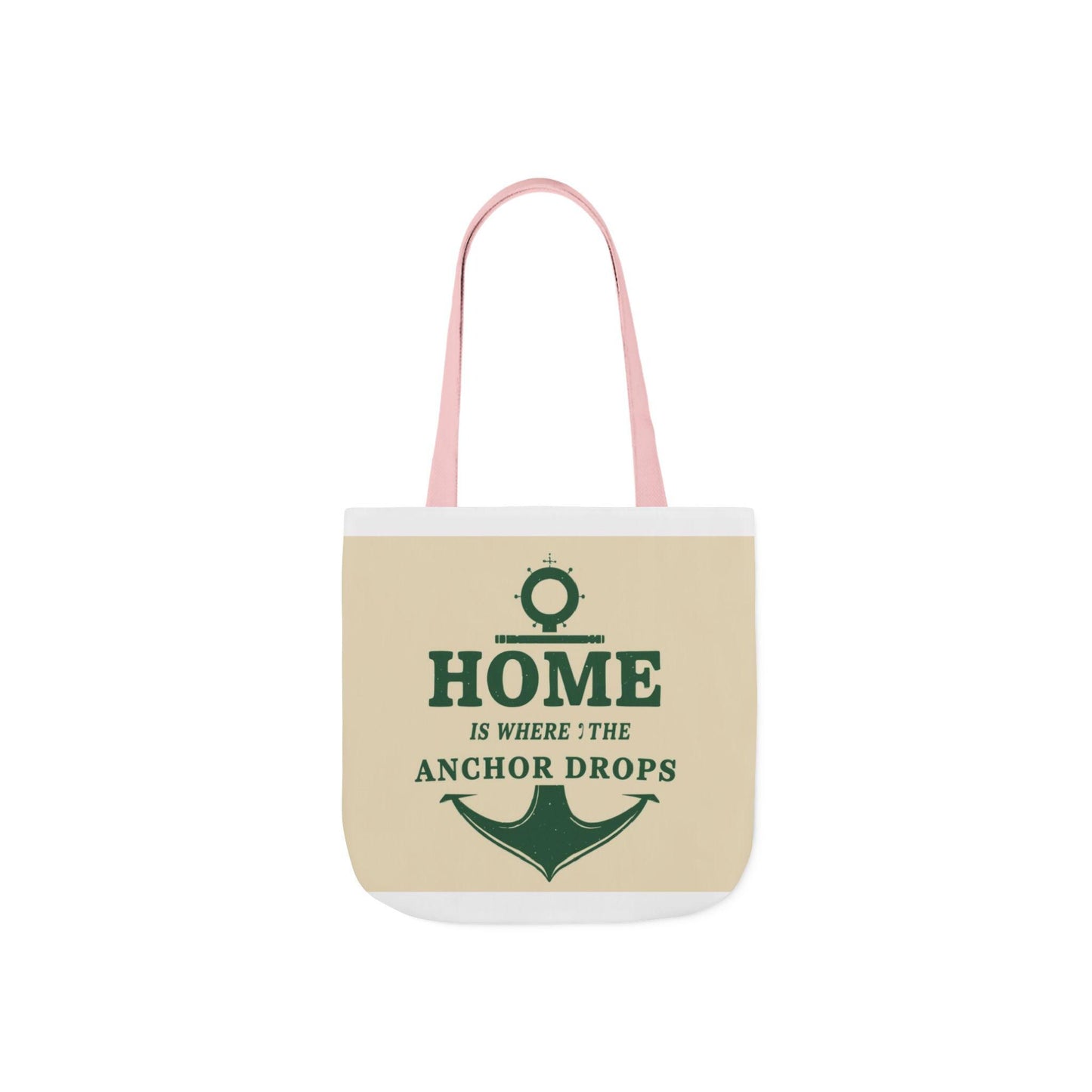 Home Is Where The Anchor Drops Tote Bag | Nautical Anchor Design - householdessential