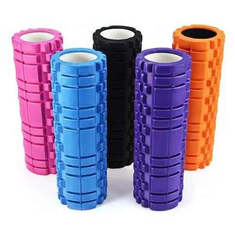 Yoga Foam Roller and Pilates Rubber Massage Axis - householdessential