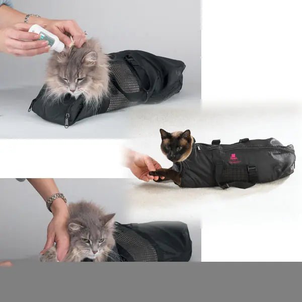 Pet Bathing Bag for Cats and Grooming Accessories - householdessential