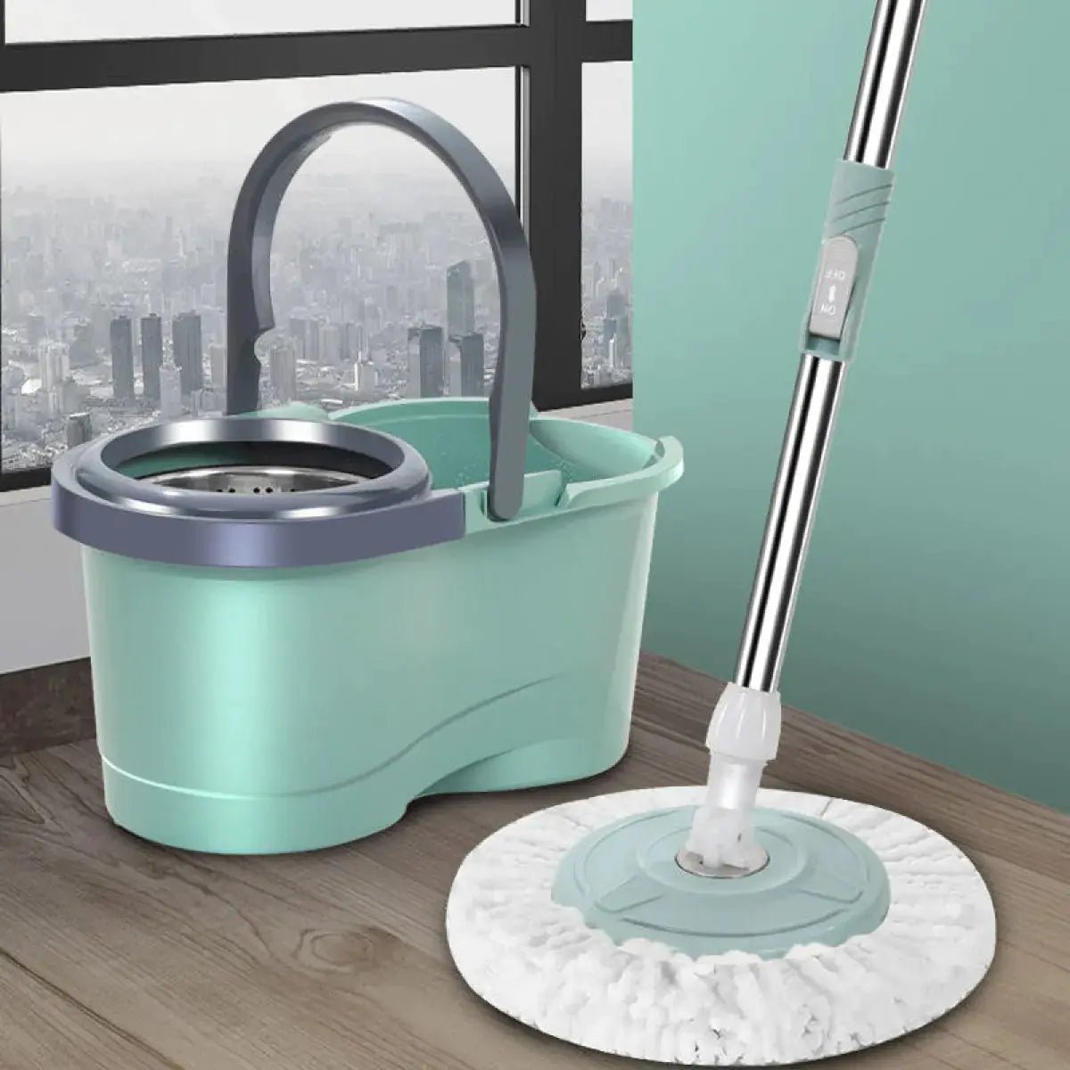Rotary Mop Household Hand Wash Free - householdessential