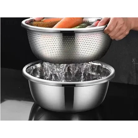 Stainless Steel Household Drain Basket Slicer - householdessential