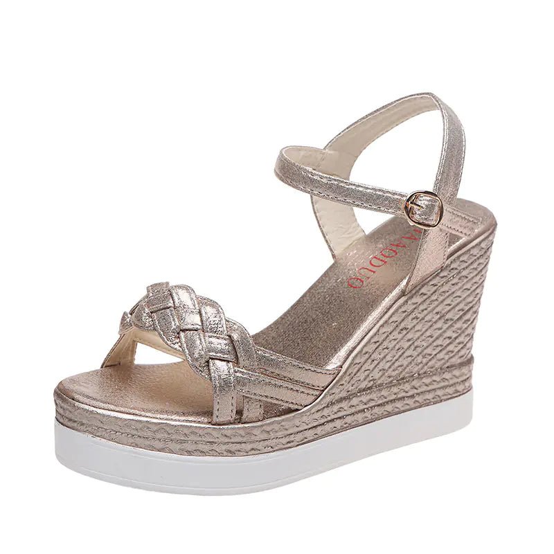 Wedge High Heel Platform Shoes for Women - householdessential