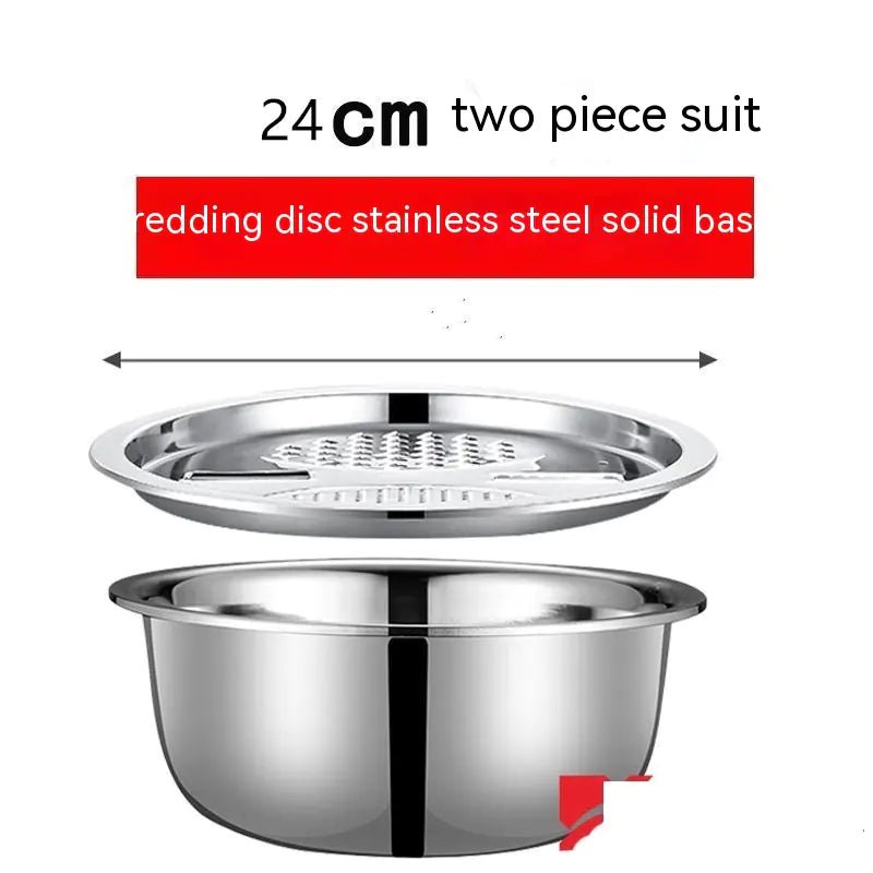 Stainless Steel Household Drain Basket Slicer - householdessential