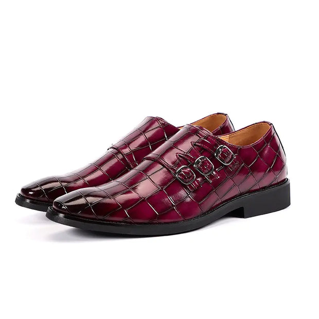 Breathable Plus Size Leather Shoes for Men
