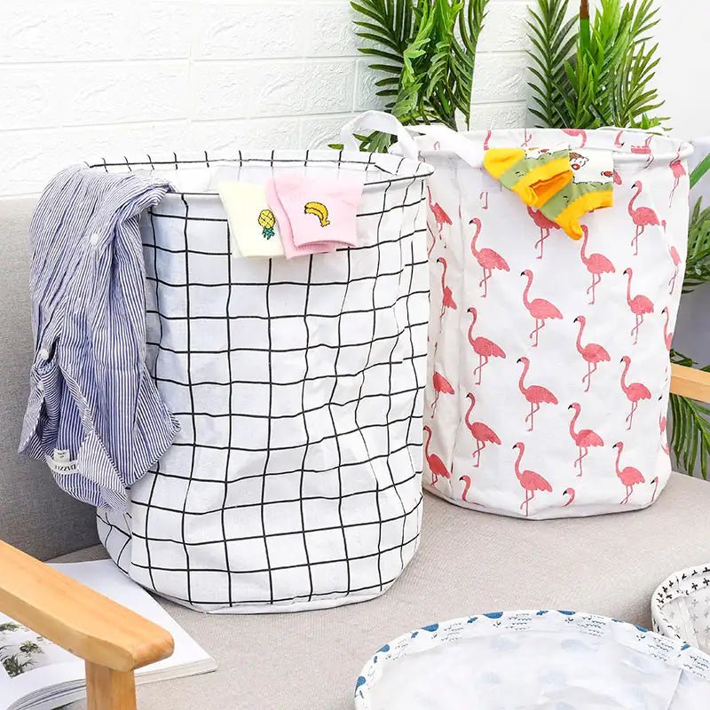 Household cloth dirty clothes basket - householdessential