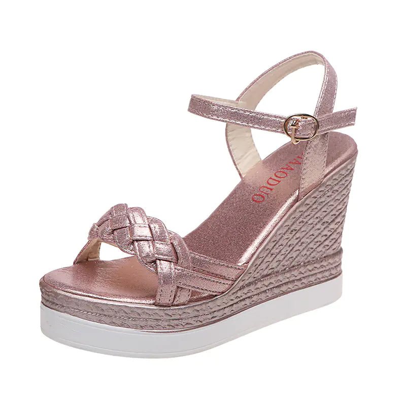 Wedge High Heel Platform Shoes for Women - householdessential