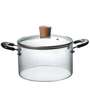Borosilicate Glass Binaural Household Steamer
