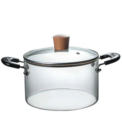 Borosilicate Glass Binaural Household Steamer