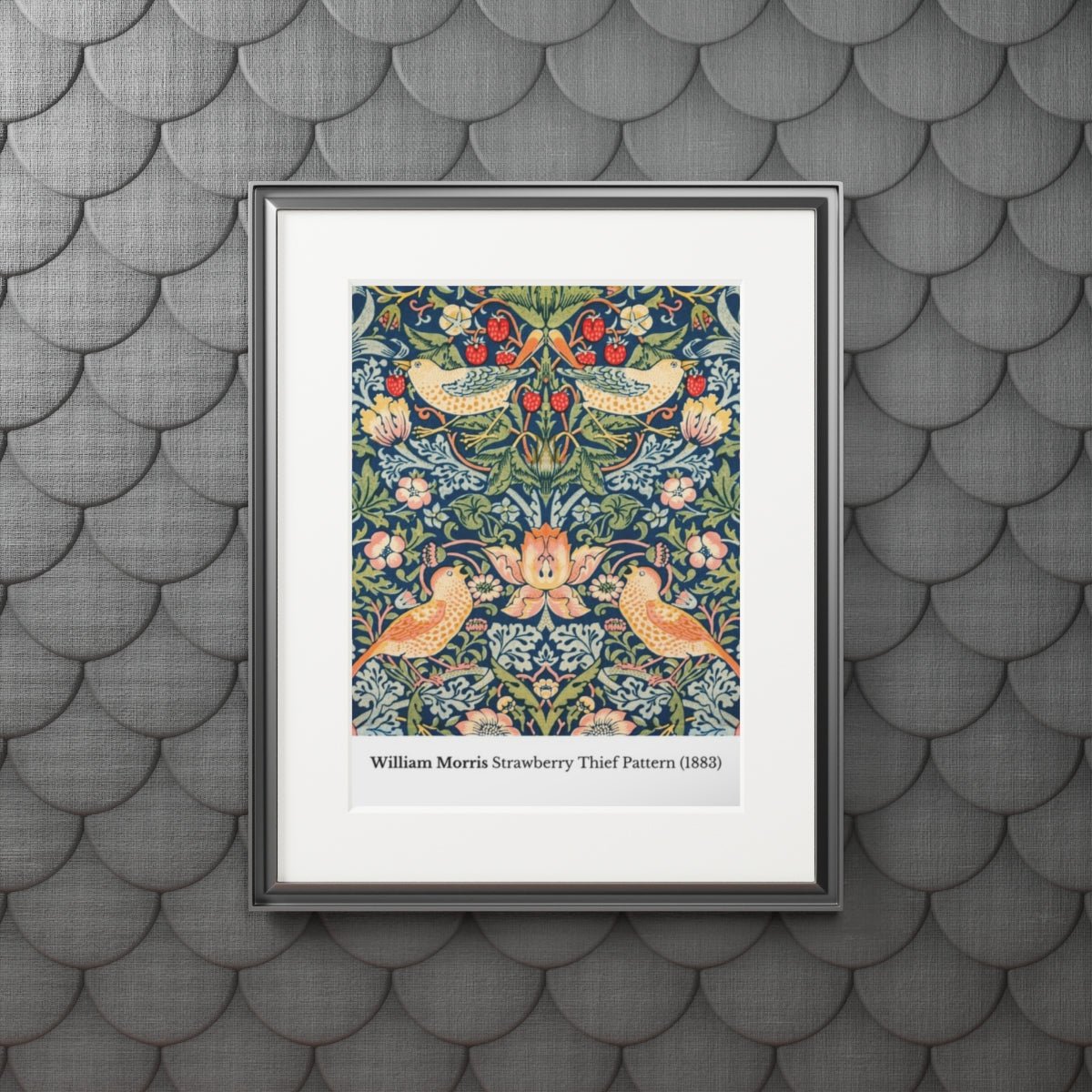 William Morris Strawberry Thief Art Print | Giclée Fine Art Paper - householdessential