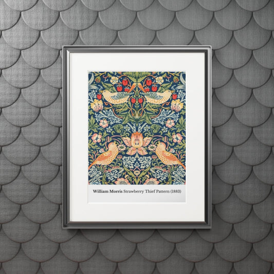 William Morris Strawberry Thief Art Print | Giclée Fine Art Paper - householdessential