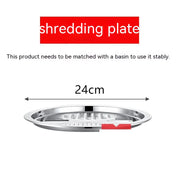 Stainless Steel Household Drain Basket Slicer