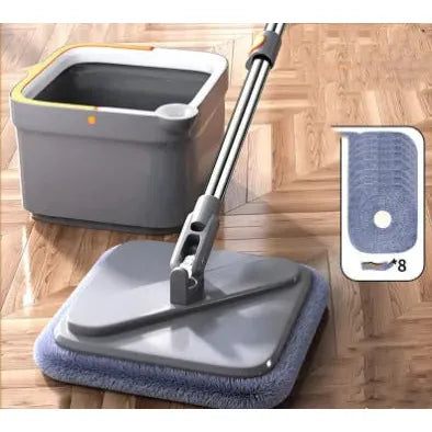 Household Mop Automatic Rotation - householdessential