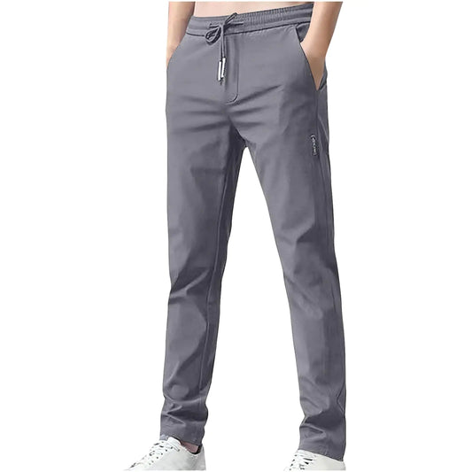Quick Ship Ice Silk Golf Pants Men's Summer Breathable Trousers - householdessential