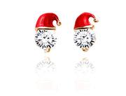 Earrings and Christmas Hat Studs